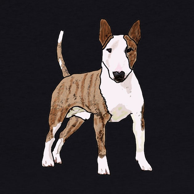 English Bull Terrier by Mark Ewbie